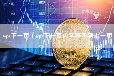 wps下一页（wps下一页内容移不到上一页）